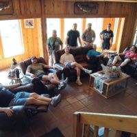 Bachelor party chillin
